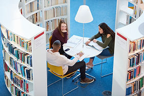 Students in Library