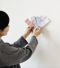 Interior Designer Testing New Colors