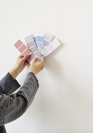 Interior Designer Testing New Colors