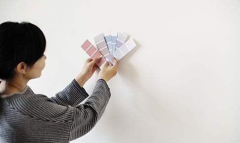 Interior Designer Testing New Colors