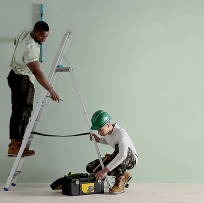 Construction Teamwork Scene