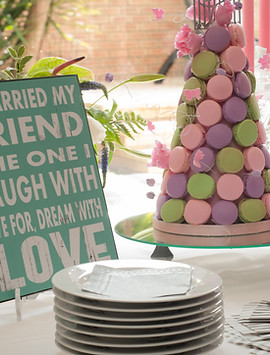 Bruiloft desserttafel