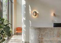 Modern reception area