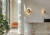 モダンなレセプションエリア