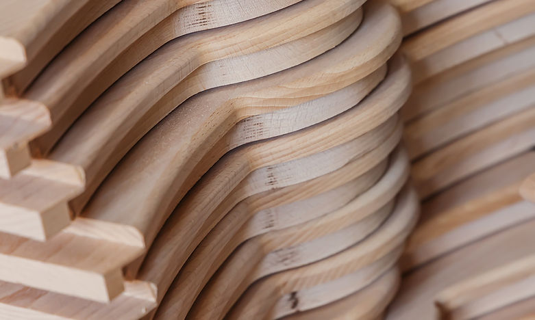 Stacked Wooden Boards