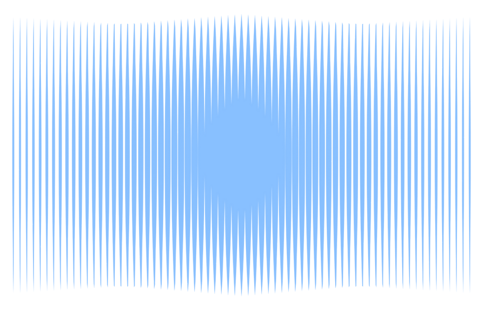 Blue Abstract Shape