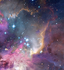 Colorful Space Nebula