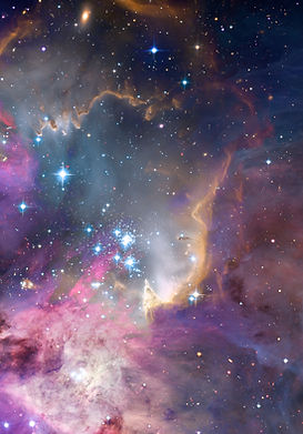 Colorful Nebula Scene