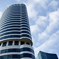 High-Rise Building in Front of Blue Sky