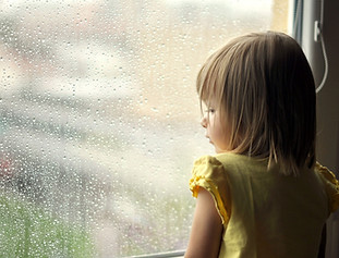Girl on a Rainy Day