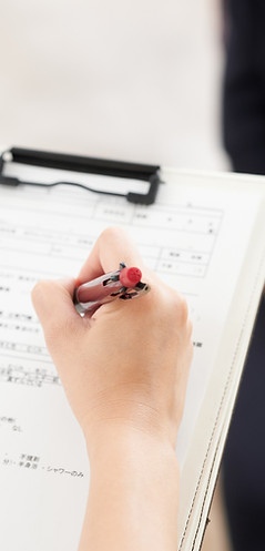Filling Out a Medical Form