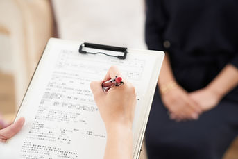 Filling Out a Medical Form