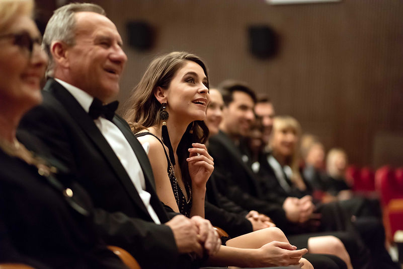 Crowd at Formal Event