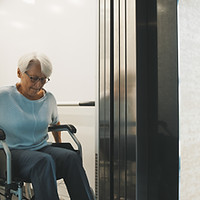Using Lift with Wheelchair
