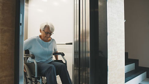 Using Lift with Wheelchair