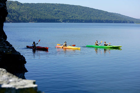 Kayaking on Lake