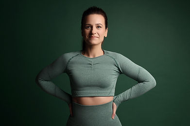 Ropa deportiva verde