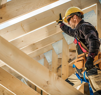 Bauarbeiter bei der Arbeit