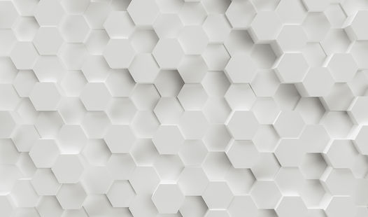 ROWS OF HEXAGONS