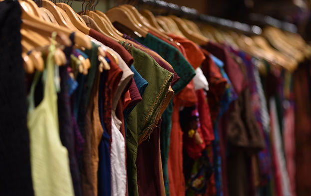 Vêtements suspendus