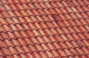 red terracotta roof