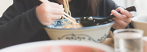 Eating Noodles