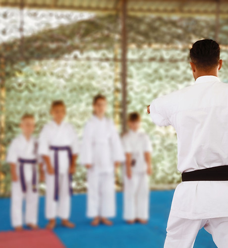 Karate Class Training