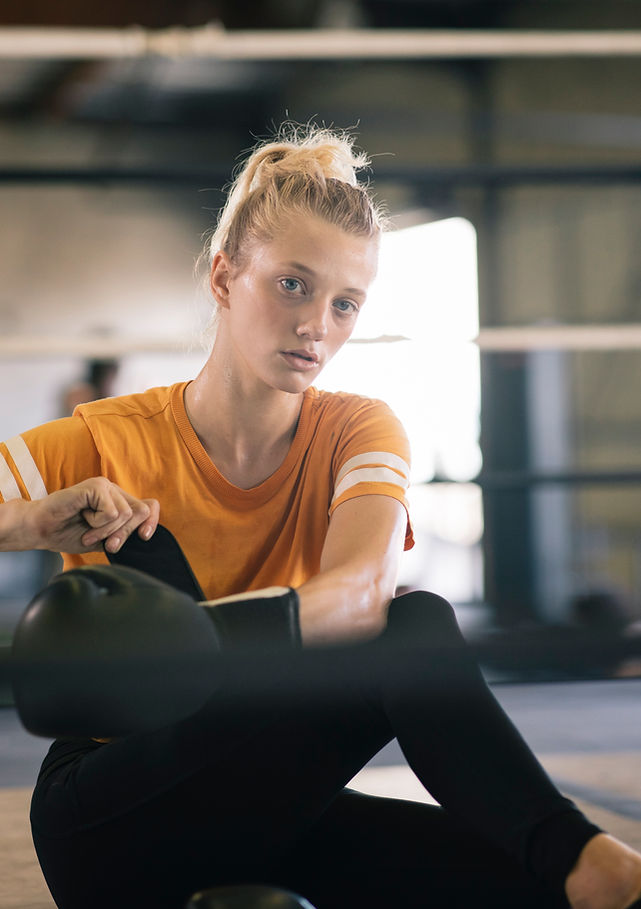Boxer féminin