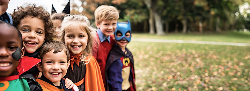 Children In Costumes