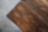 Conner of Wooden Table