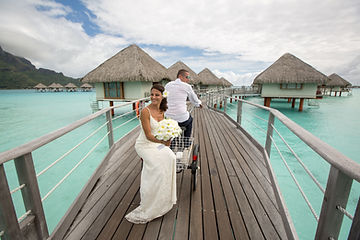 Wedding Beach Scene