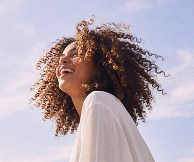 Joyful Woman Outdoors