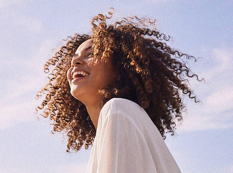 Joyful Woman Outdoors