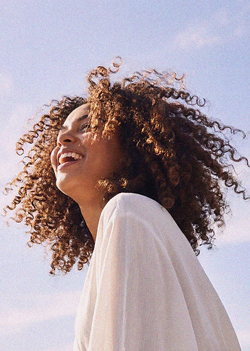 Joyful Woman Outdoors