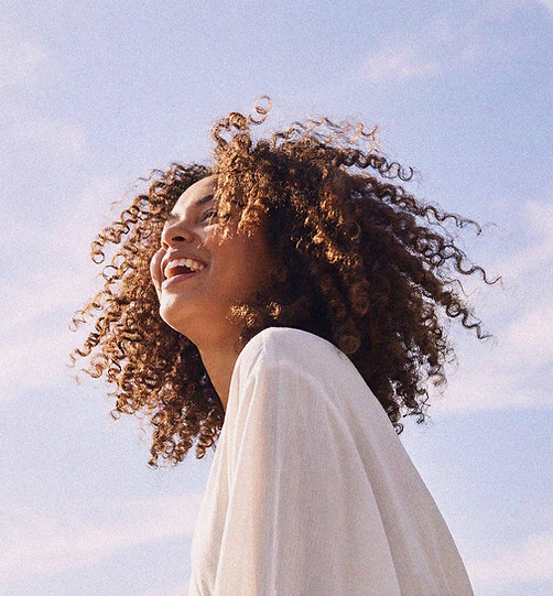 Joyful Woman Outdoors