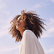 Joyful Woman Outdoors