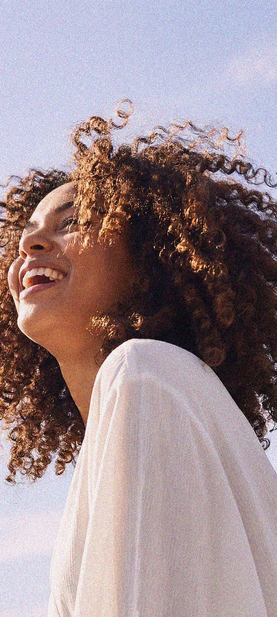 Joyful Woman Outdoors