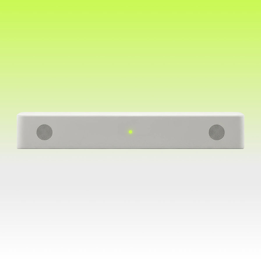 Design minimalista de barra de som