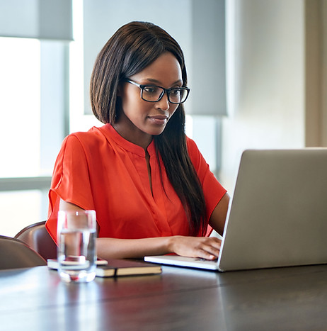 Woman at work