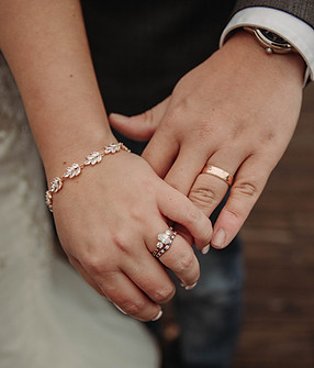 Wedding Rings Close-Up