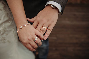 Wedding Rings Close-Up