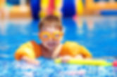 Cute Toddler in Pool