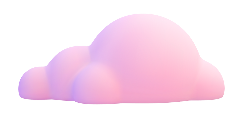 Pink Gradient Cloud