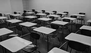 Salle de classe vide