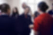 Politician with Supporters