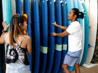 Foam Longboard Rentals...We'd Rather Not