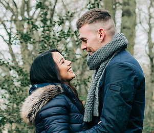 Couple in Woods