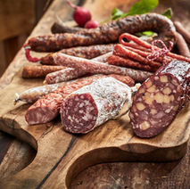 Meats on a board