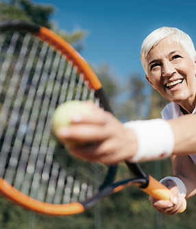Serving a Tennis Ball