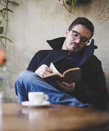 cancer survivor with chemo brain fog reading a book